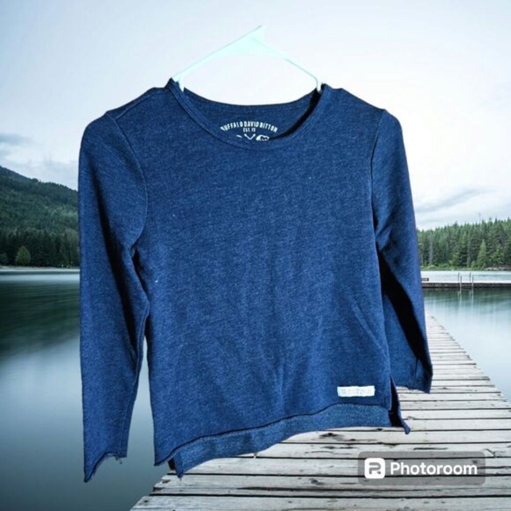 Buffalo David Bitton Lightweight Sweatshirt Size S 7-8‎